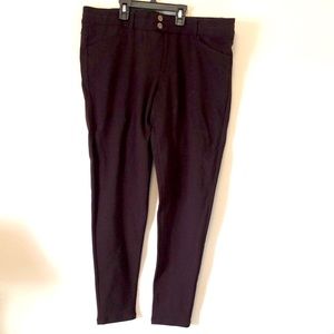 Rewind dark burgundy women pant size XL